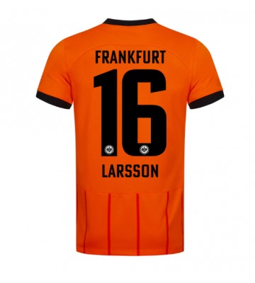 Eintracht Frankfurt Hugo Larsson #16 Tredje trøje 2024-25 Kort ærmer